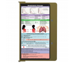 WhiteCoat Clipboard® Concealed - Tactical Brown Respiratory Therapy Edition